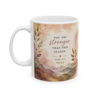 Inspirational Ceramic Mug – “When You Can’t See the Way, Trust the One Who Does” – Faith & Encouragement Coffee Cup