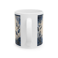 Ceramic Mug - "Be Still and Know That I Am God" Inspirational Bible Verse Coffee Cup (11oz, 15oz)
