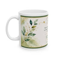Faith Ceramic Mug — Hebrews 11:1 Inspirational Coffee Cup (11oz & 15oz)